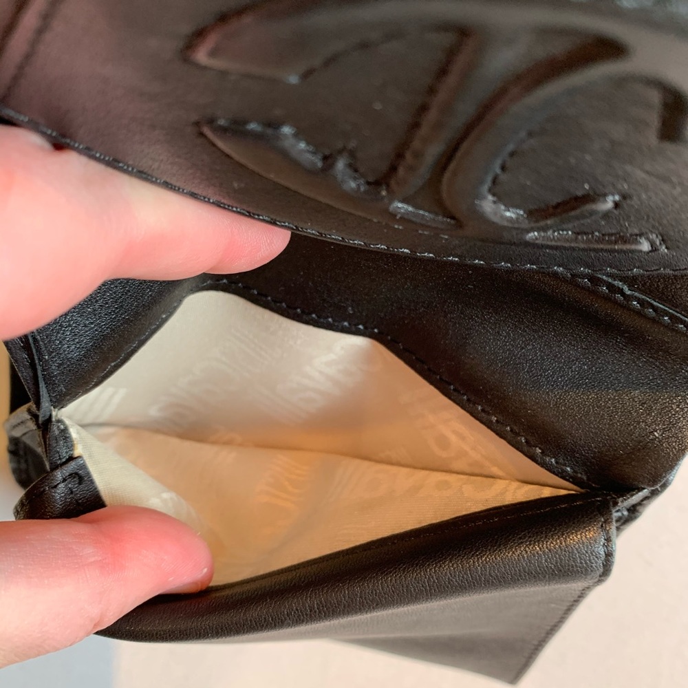 Roberto Cavalli Black Leather Wallet - Picture 6 of 9